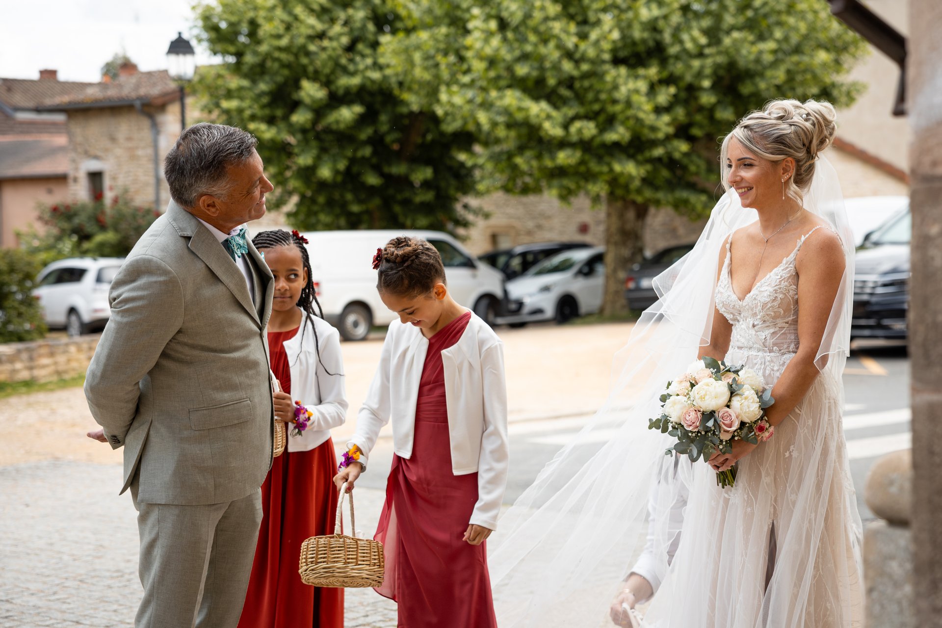 Arrivée mariée